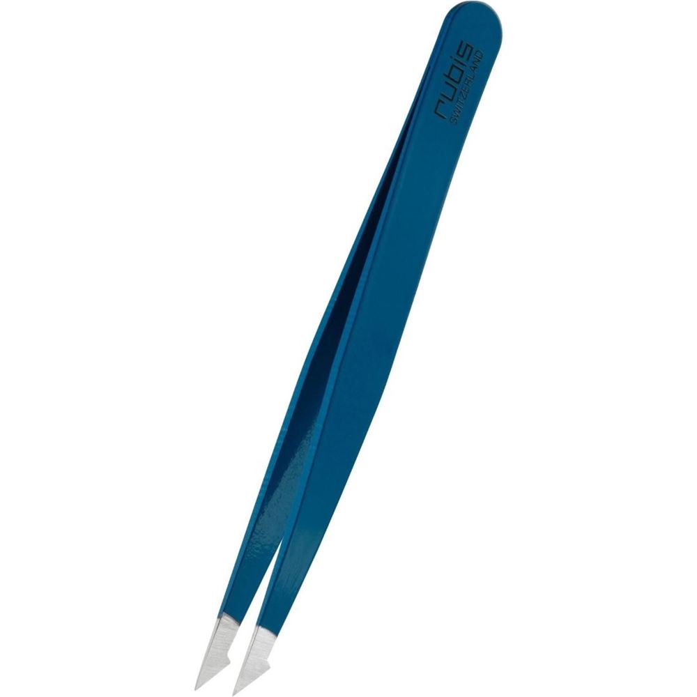 RUBIS Pinzette evolution blau Inox 1 Stk