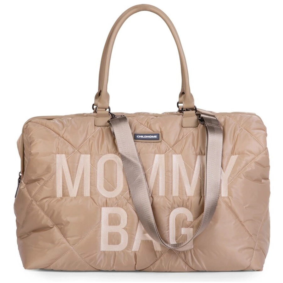 CHILDHOME Mommy Bag gesteppt beige