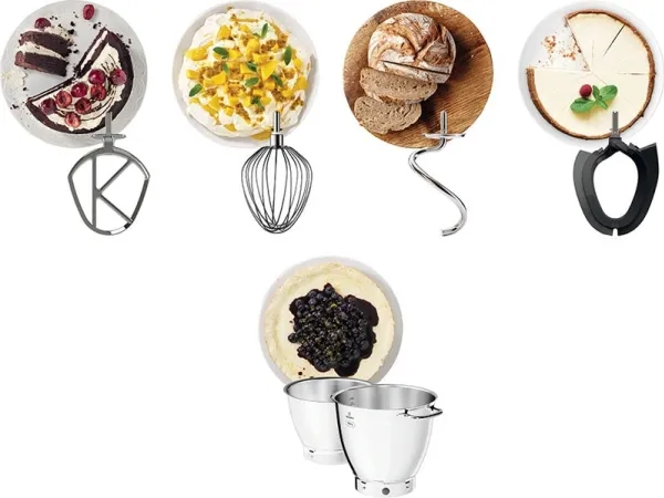 Kenwood Titanium Chef Patissier XL KWL90.004SI - Køkkenmaskine - 1400 W - sølv