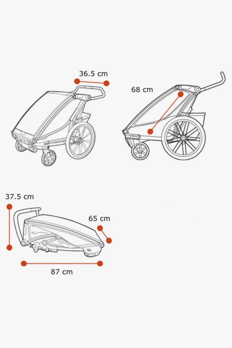 Thule Chariot Sport 1 Fahrradanhänger