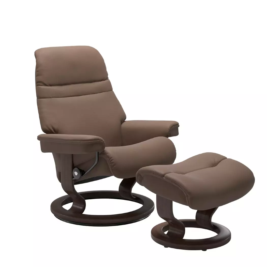 Sessel mit Hocker Sunrise Classic