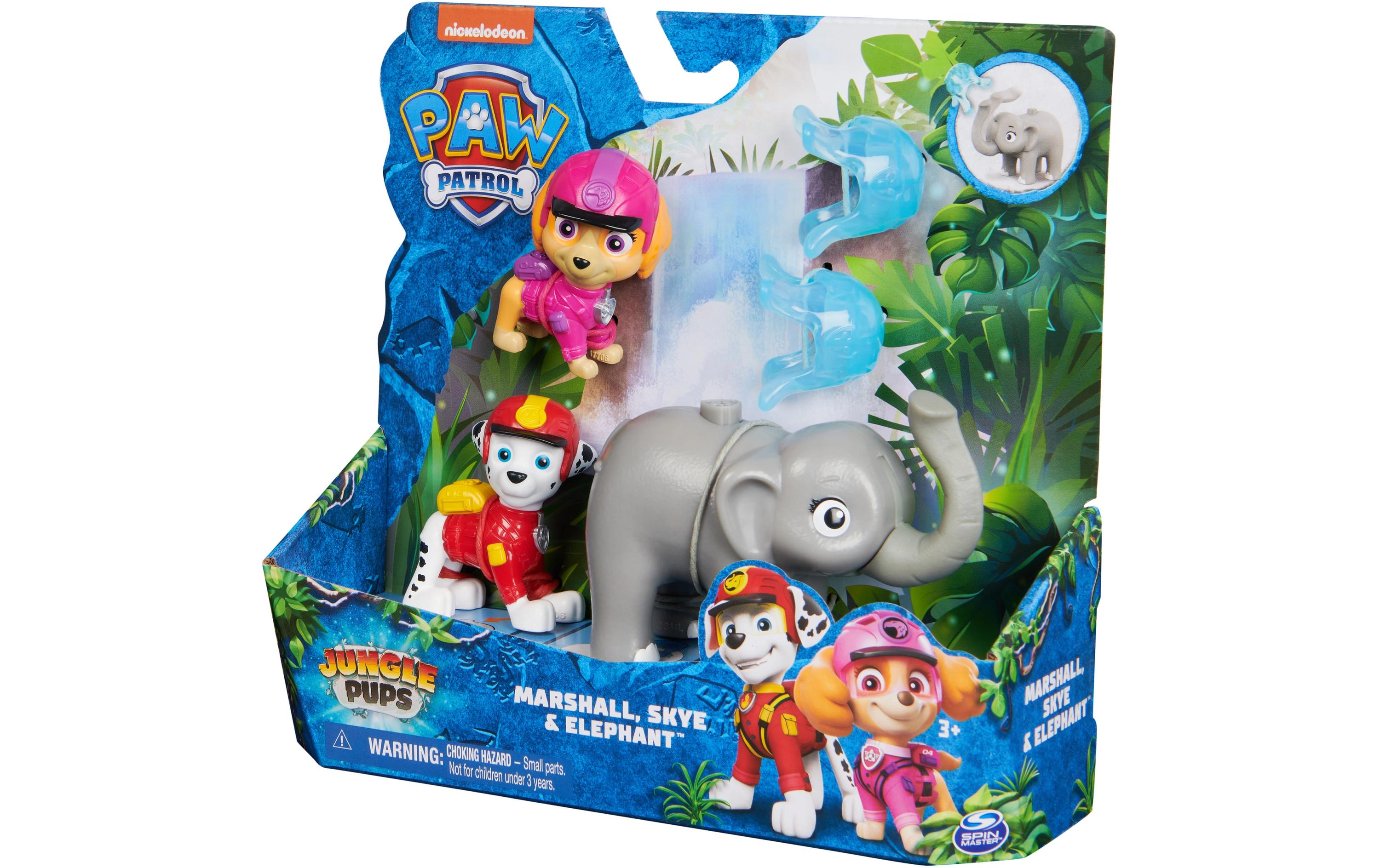 Paw Patrol Jungle Hero Marshall und SkyeSpielfiguren für Kinder