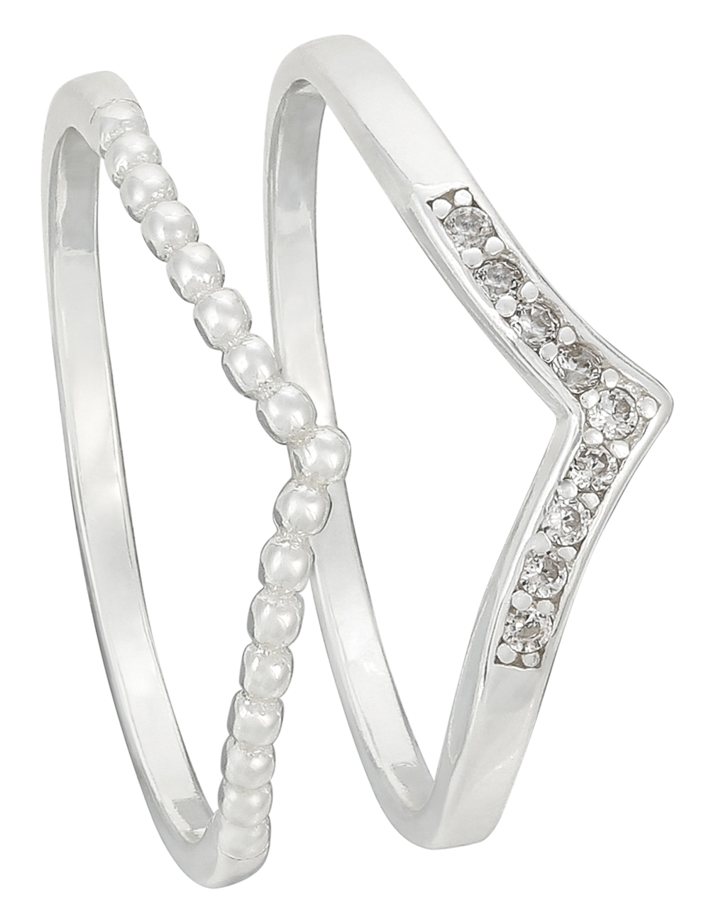 Ring-Set - Silver Love