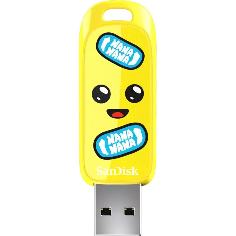SanDisk SDCZIF-256G-G46 lecteur USB flash 256 Go USB Type-A 3.2 Gen 1 (3.1 Gen 1) Jaune