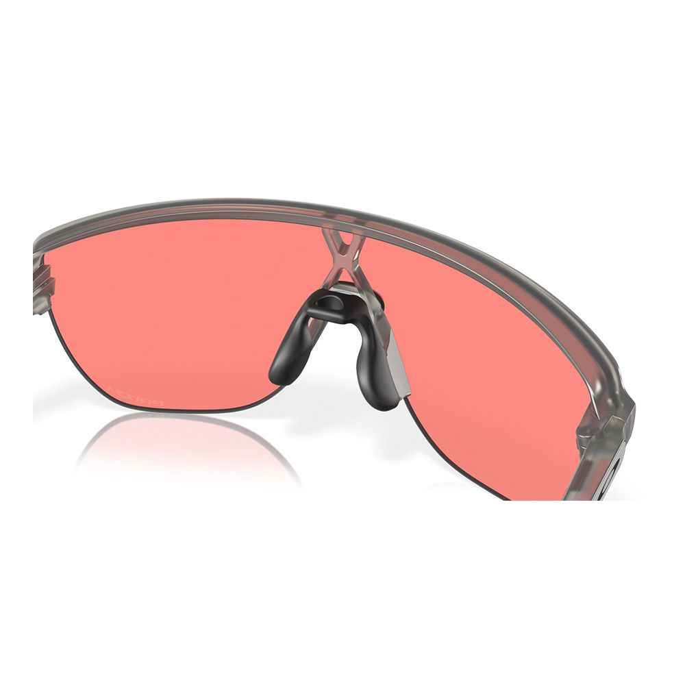 Oakley CORRIDOR - Lunettes de soleil matte grey ink/prizm peach