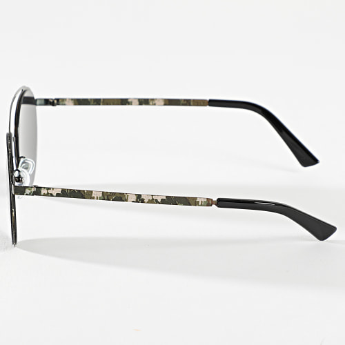Lunettes De Soleil Noir Vert