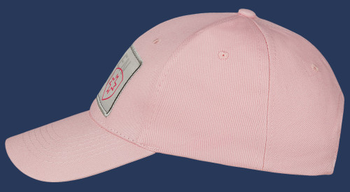 Baseball-Cap 04 Baumwolle, Icepink/Lightgrey/Pink