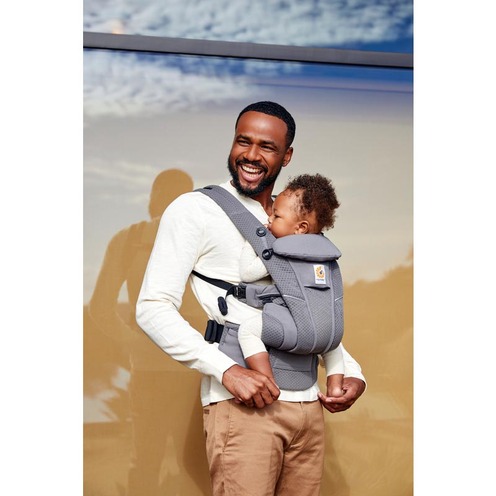 Porte bébé Omni Breeze Gris Anthracite - ERGOBABY