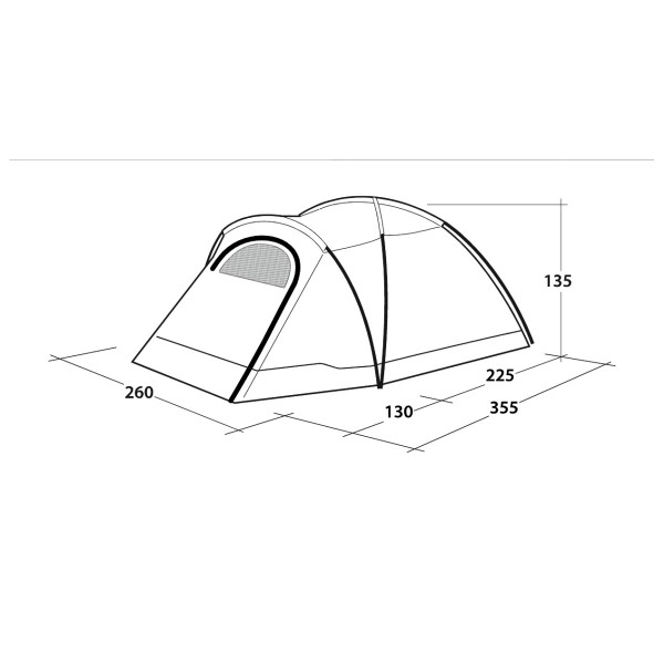 Outwell - Cloud 4 - Tente 4 places