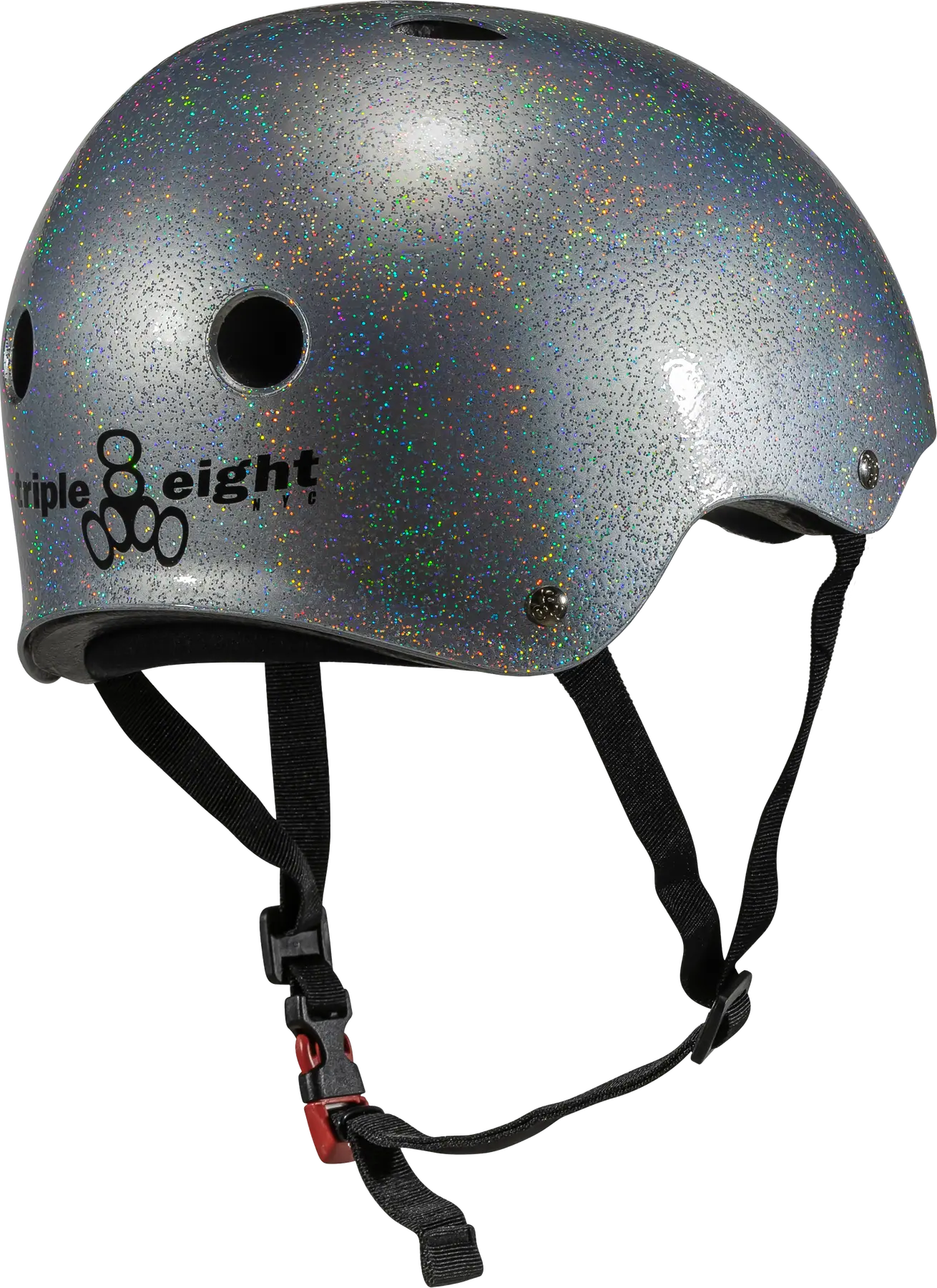 Triple Eight Glitter Sweatsaver Skate Hjelm - Hjelme | SkatePro