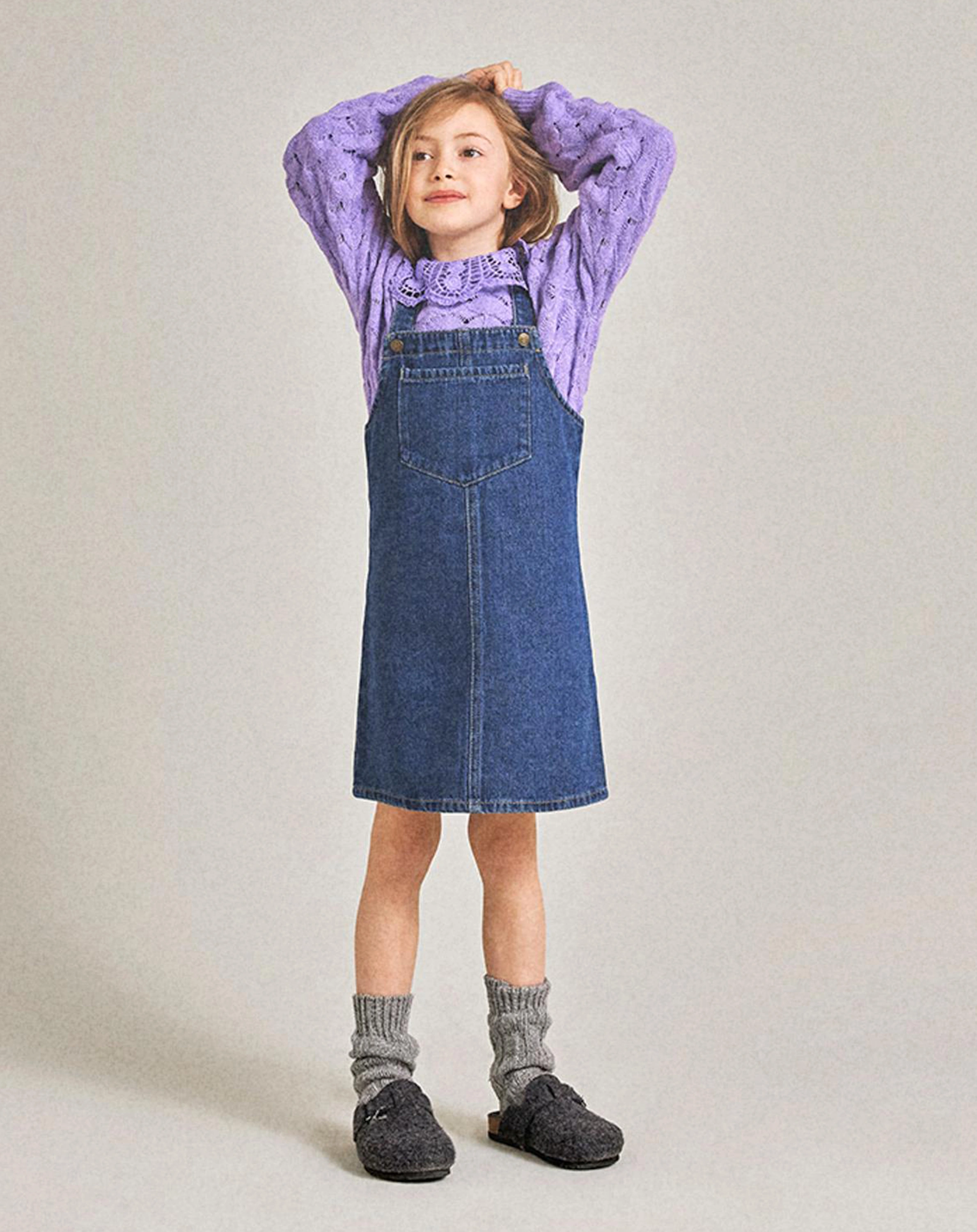 Jeans-Latzkleid NKFJESSIE DNM in medium blue