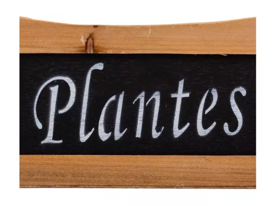 Ensemble de 3 boîtes en bois marron