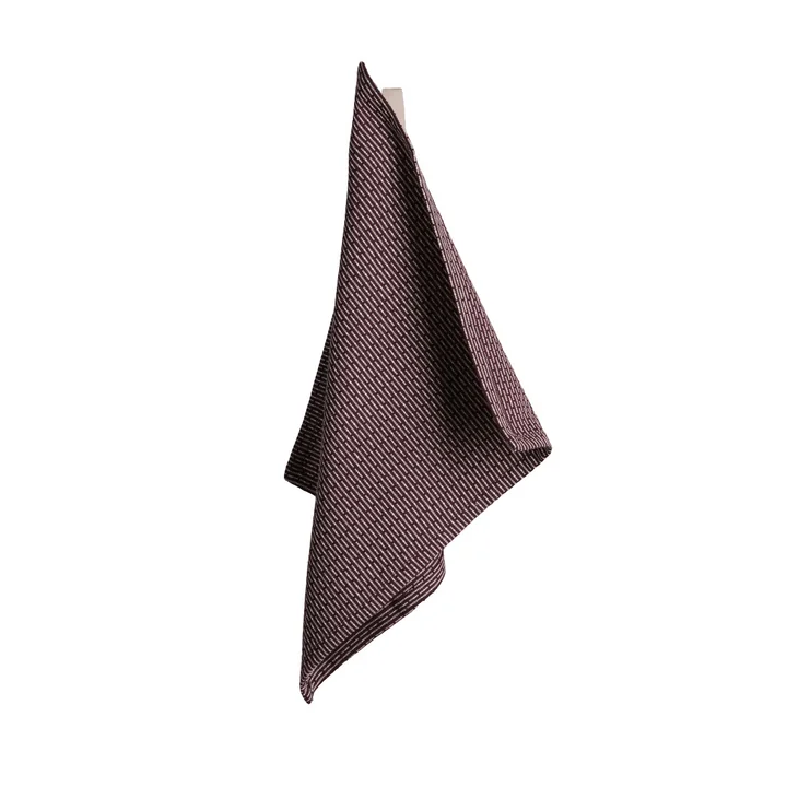 The Organic Company - Spültuch, 30 x 35 cm, maroon stone