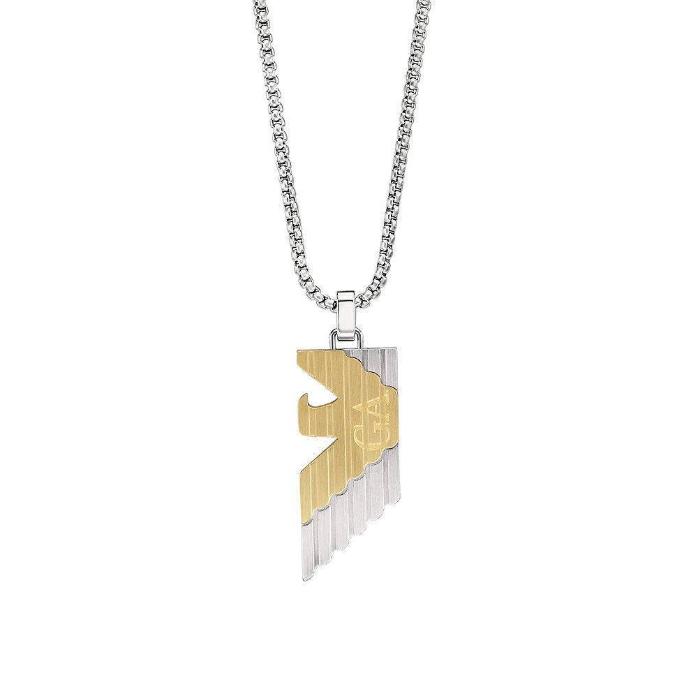 Emporio Armani collier EGS3073040 zilverkleurig