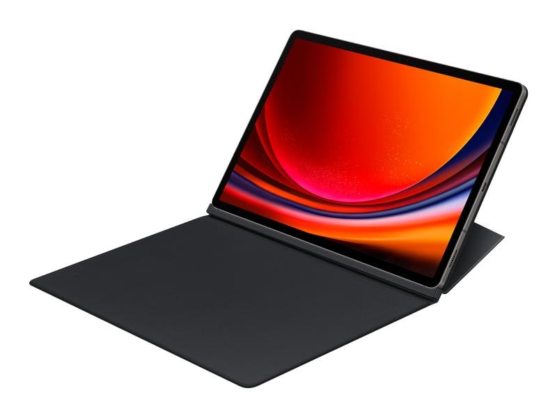 Samsung Tablet Book Cover Smart Galaxy Tab S9  Schwarz Book Cover für das Samsung Galaxy Tab S9