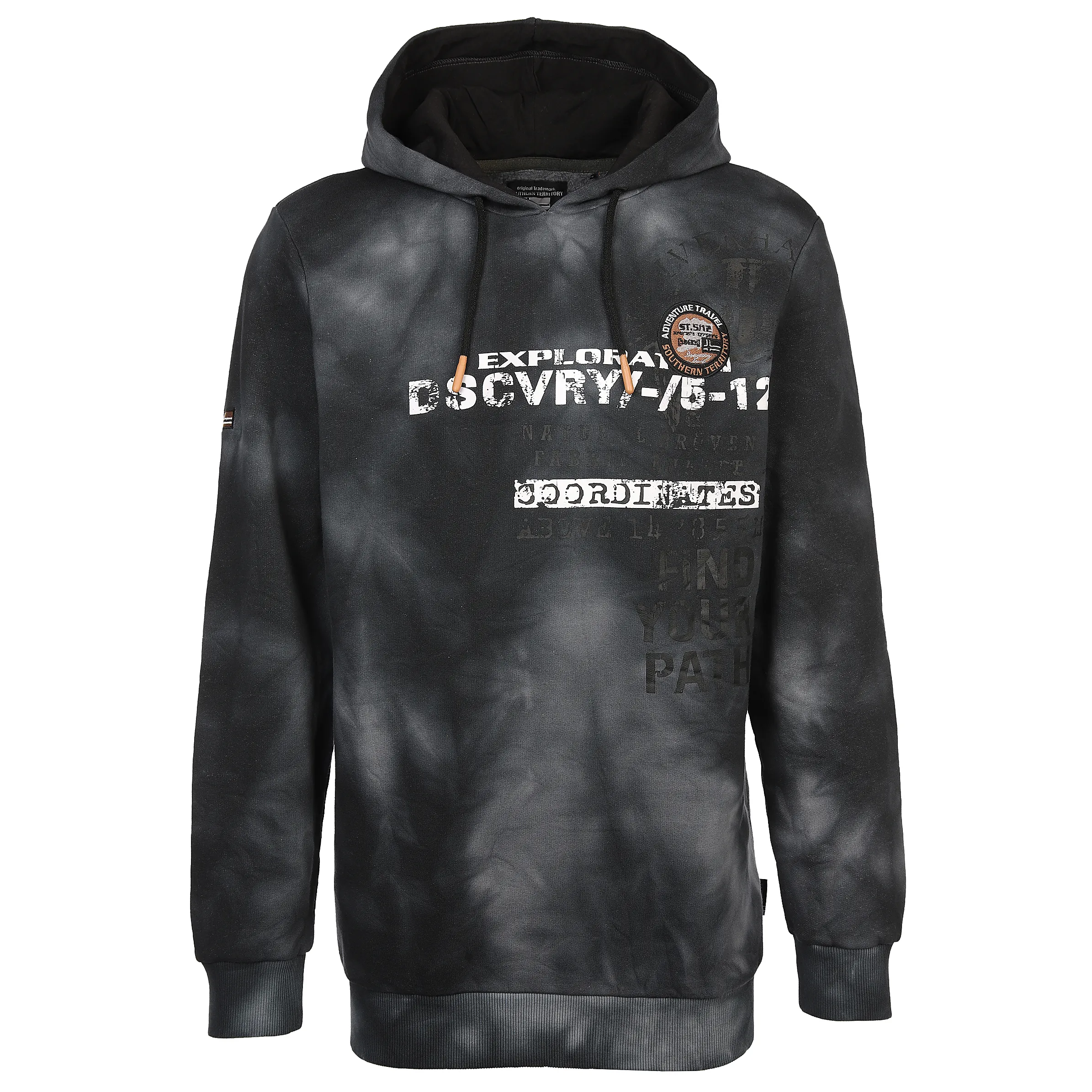 Herren Kapuzensweatshirt mit Print