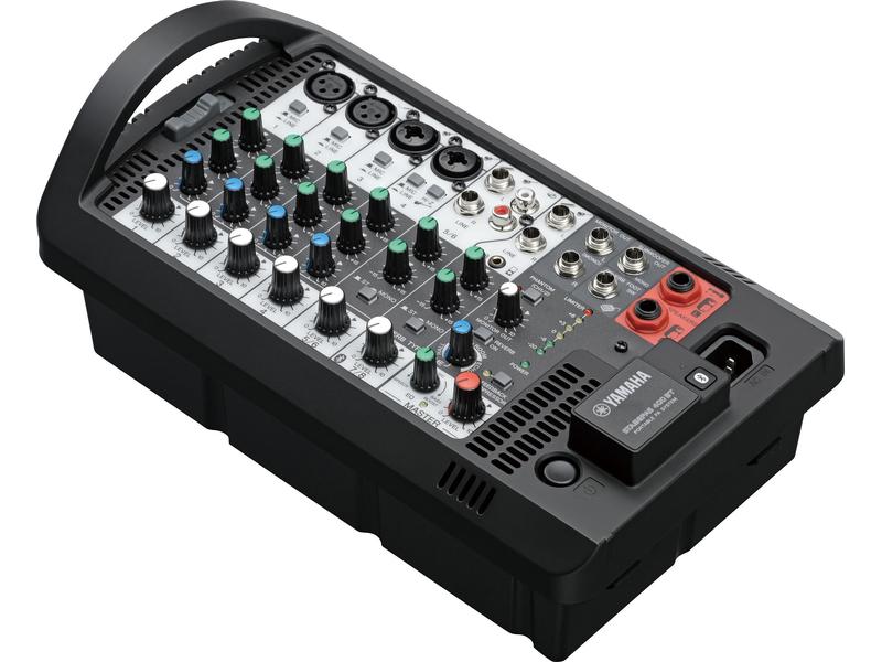 Yamaha PA-System STAGEPAS 400BT mit 400 W Portables PA-System mit 8-Kanal-Mixer und Bluetooth-Konnektivität