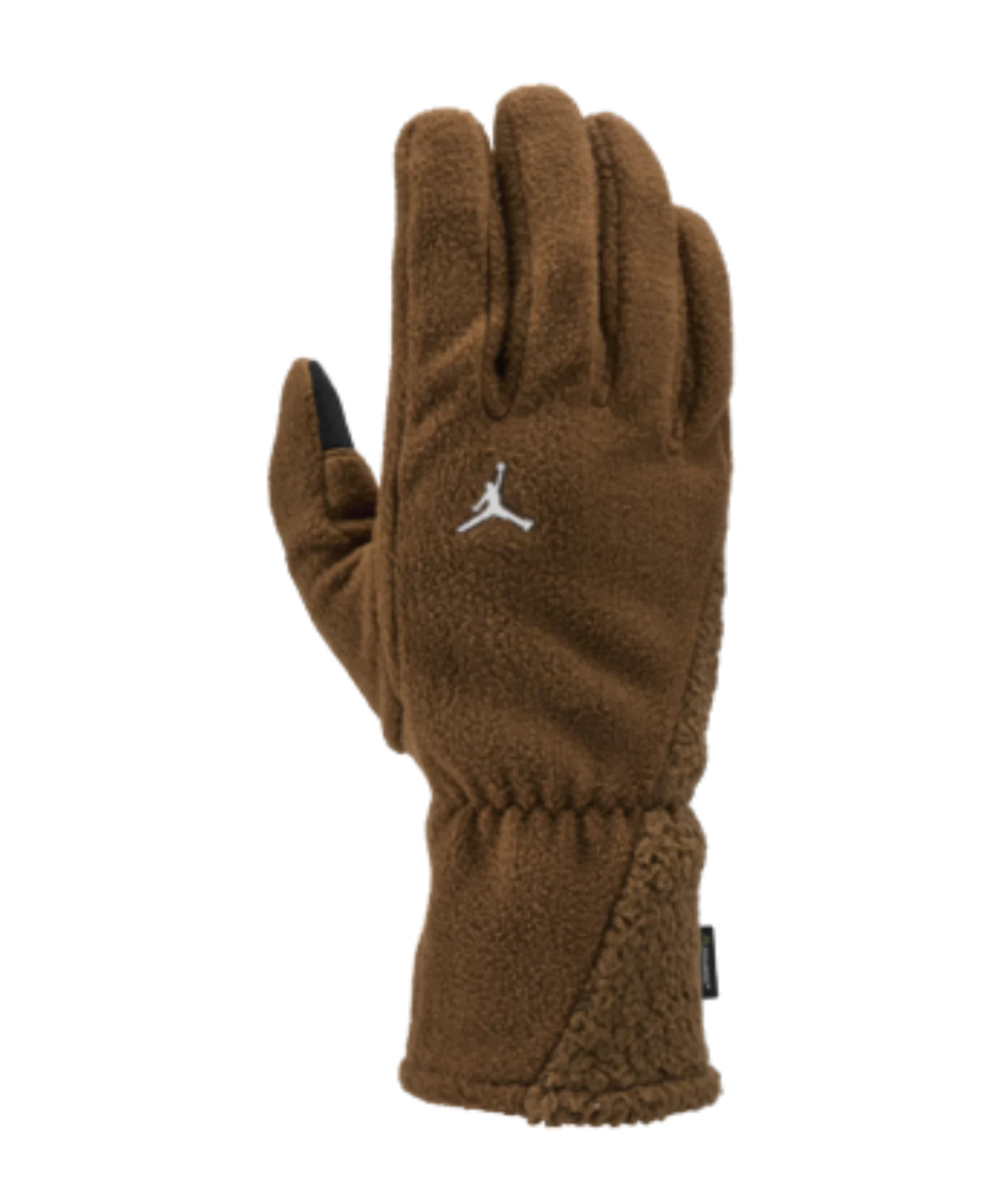 Jordan LG Fleece Handschuhe Braun Weiss F217