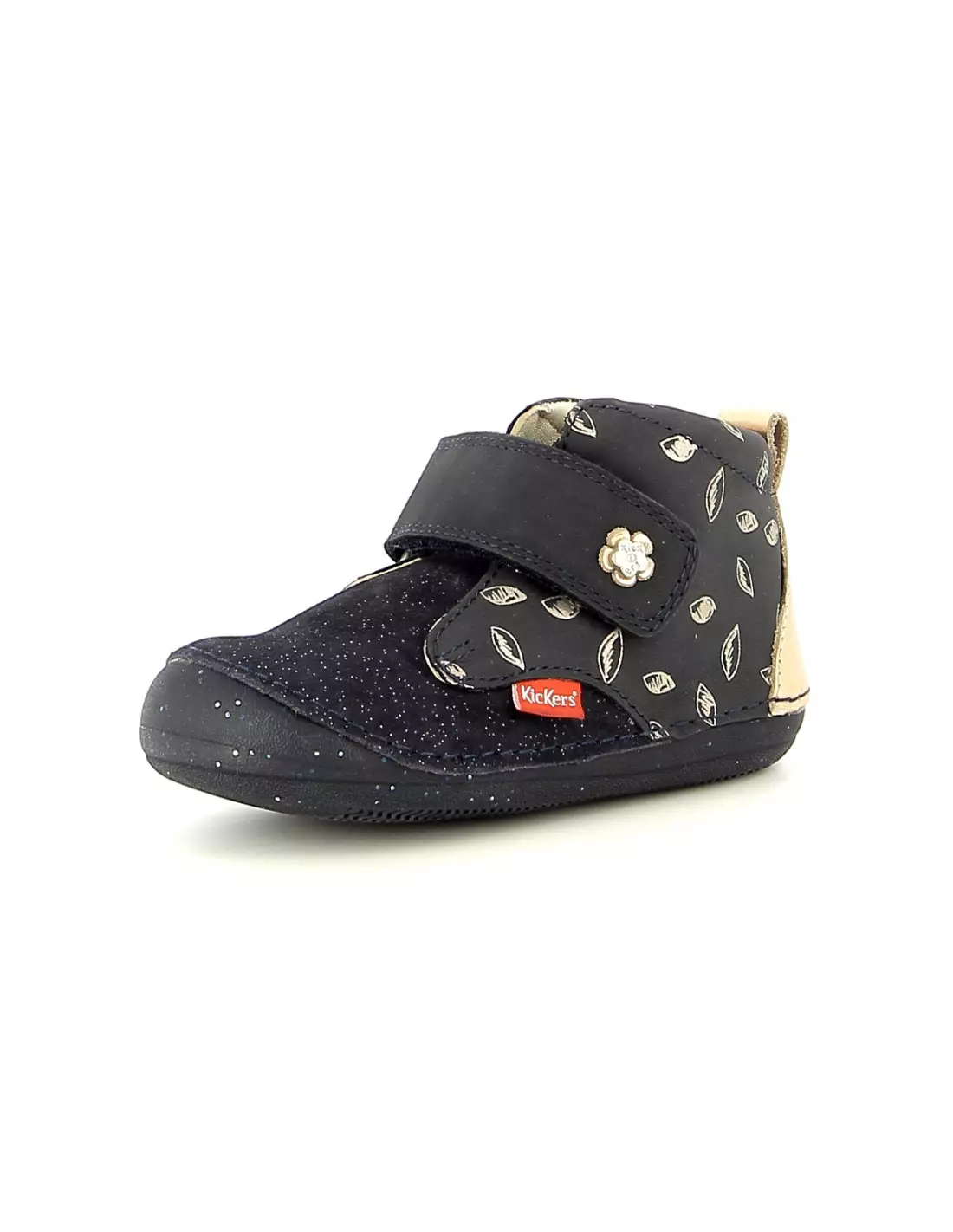 KICKERS SABIO - Bottes Marineimprimee