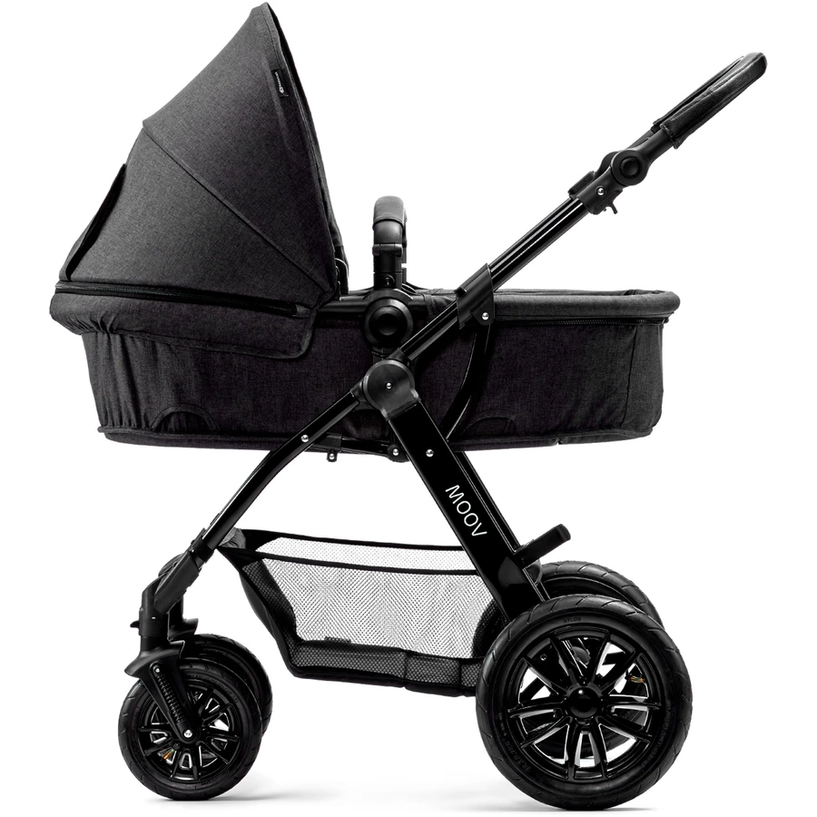 Kinderkraft Kombikinderwagen 3 in 1 Moov Black