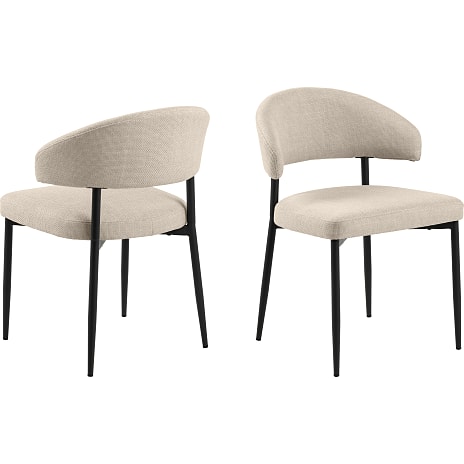 Edina spisebordsstol - beige