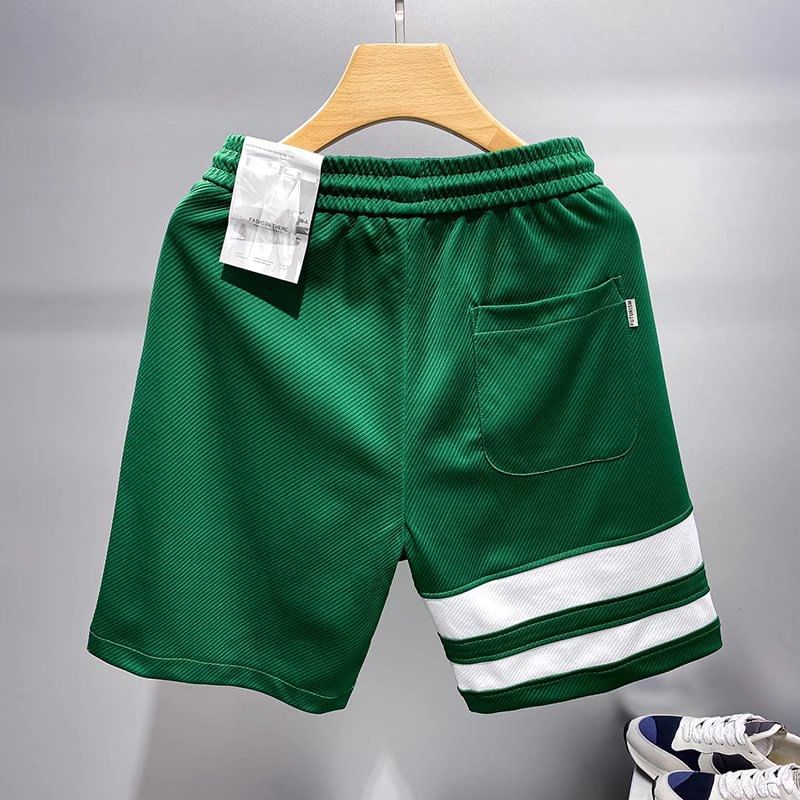 Craltuxe - Gestreepte joggingbroek met trekkoord in de taille