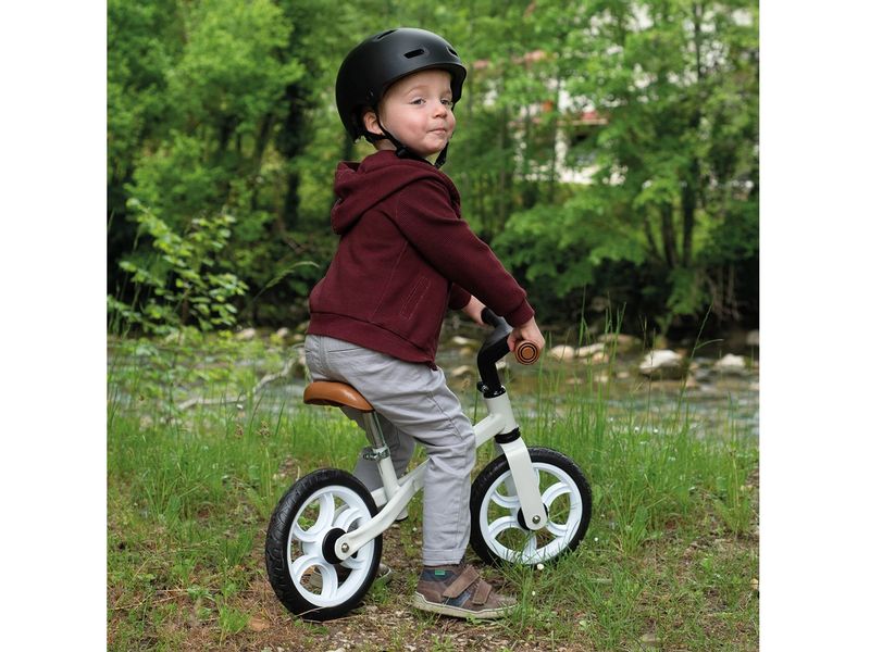 Smoby Kinder-Laufrad First Bike Schwarz/Weiss First Bike Aufsitzlaufrad