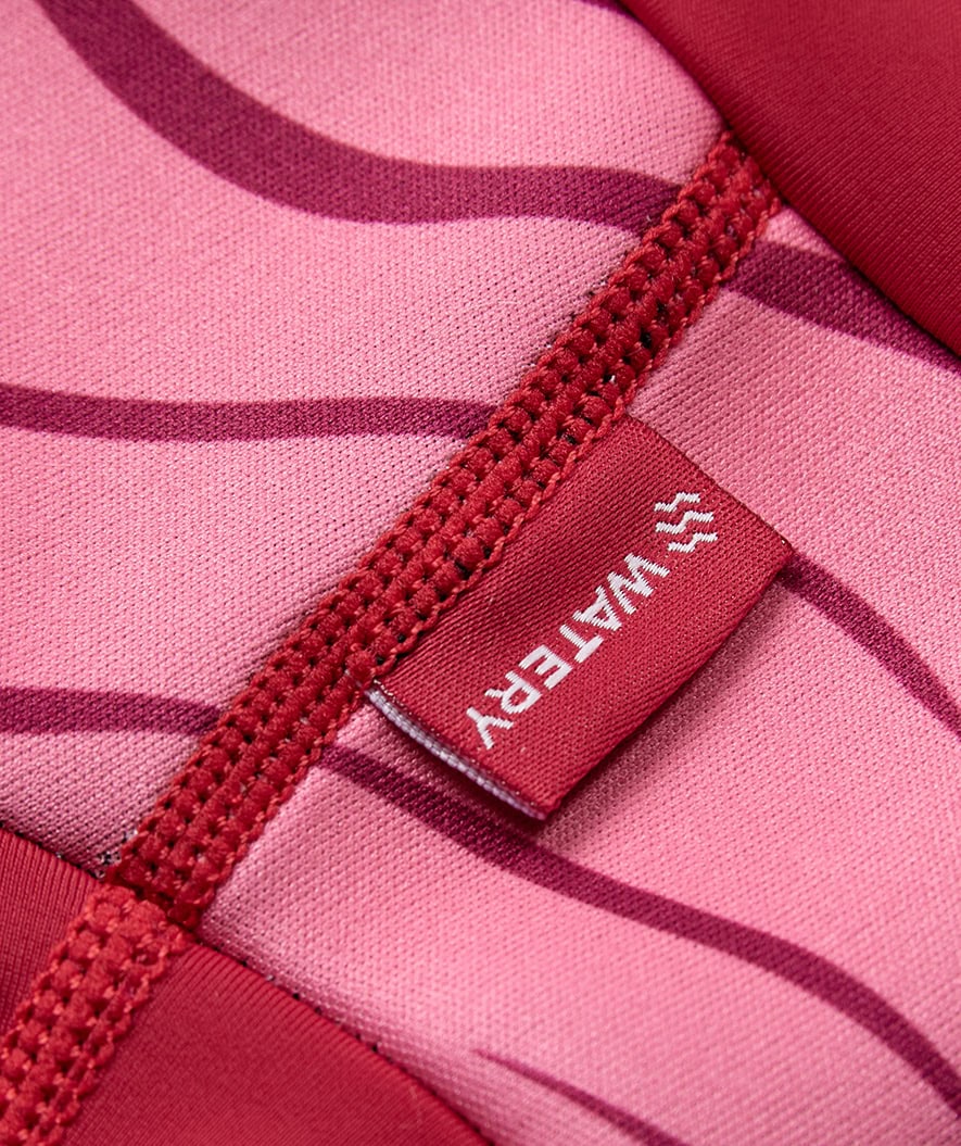 Watery blebadebukser til børn - Neoprene Swim Nappy - Fjord Red
