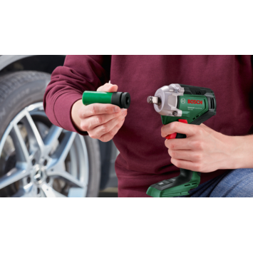 Bosch 18V slagmoersleutel ImpactDrive 350Nm incl. 3-delige krachtdoppenset (zonder accu)