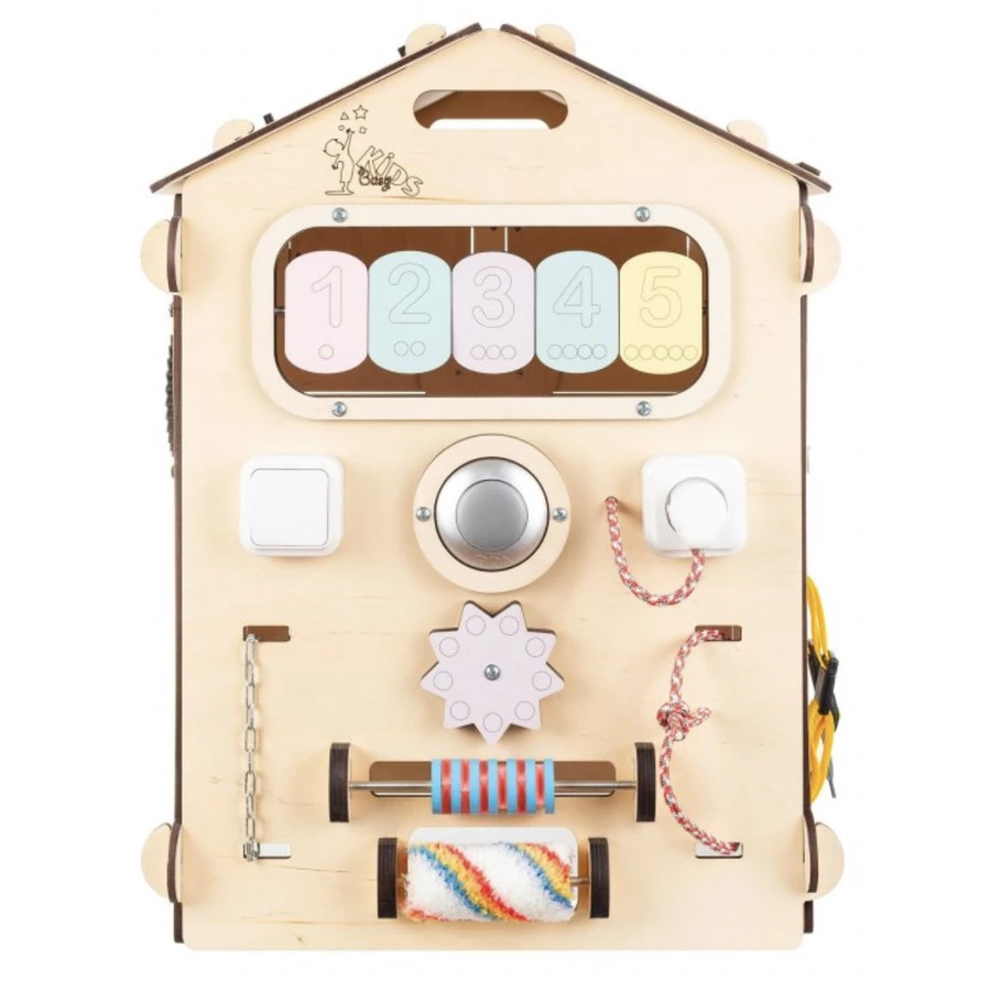 Montessori® BusyKids House - Pastell Natur Montessori® by Busy Kids mehrfarbig