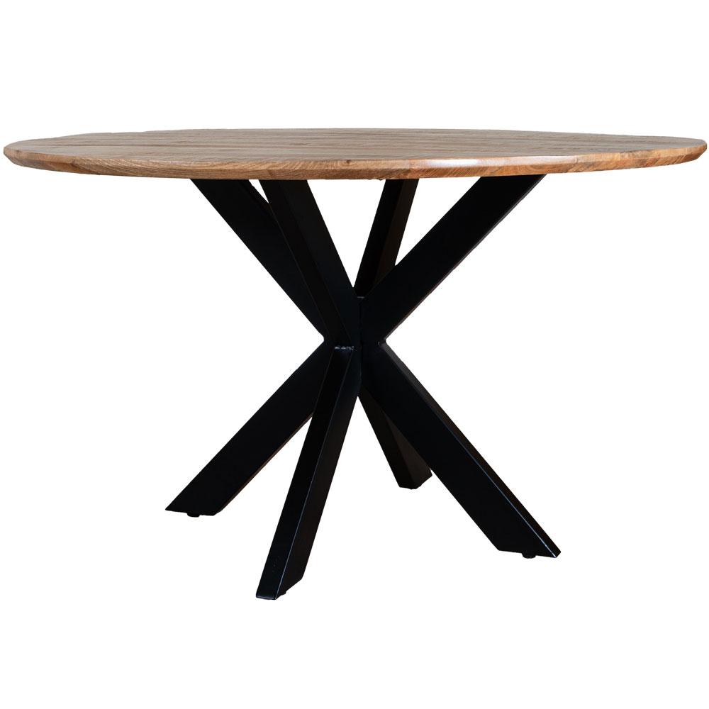 Eettafel Icon ø130 cm – Mangohout