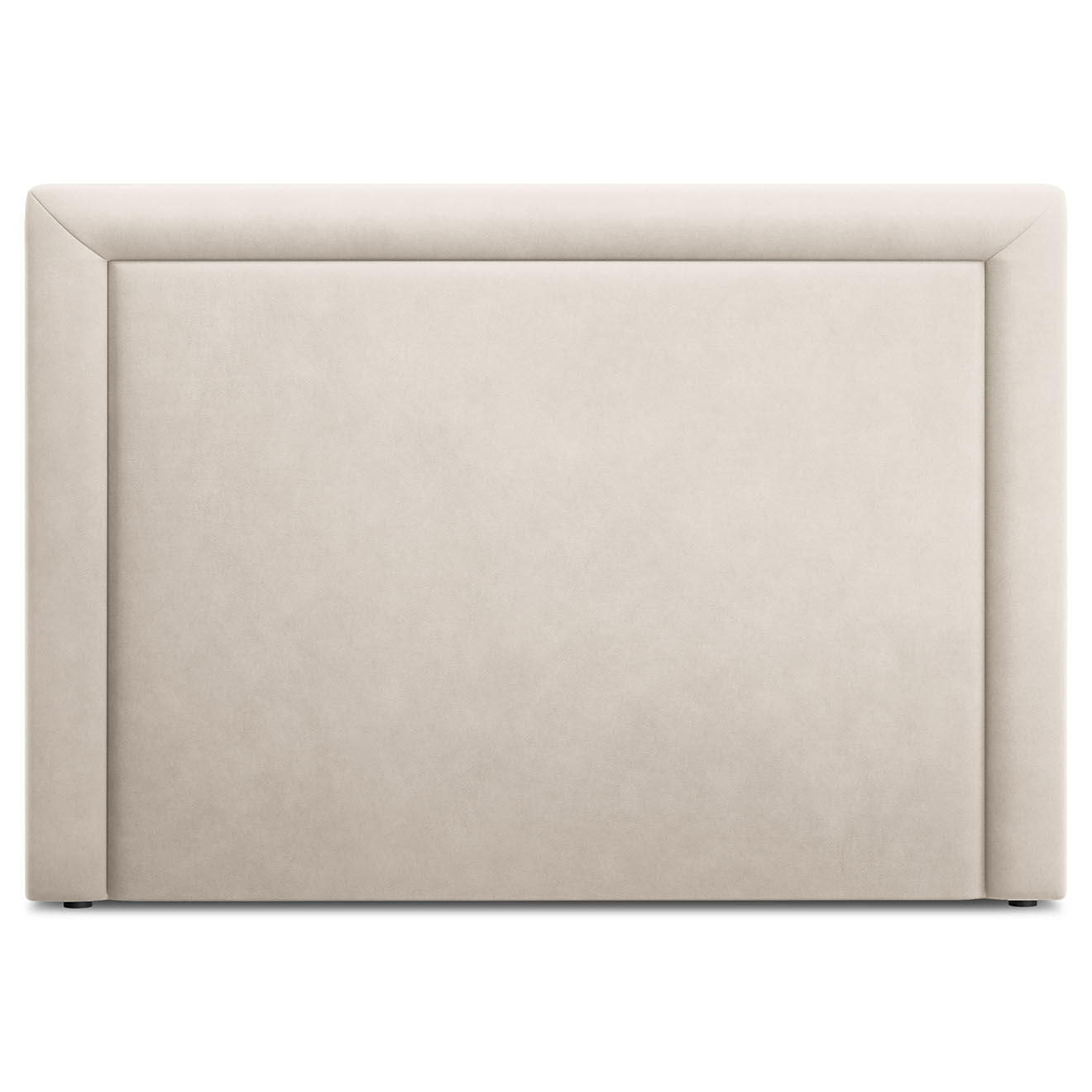 CXL by Christian Lacroix Tête de lit Marie velours beige clair - 200x120 cm