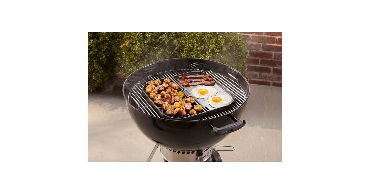 WeberGrill- & Bakplaat grillplaat  (Zwart)