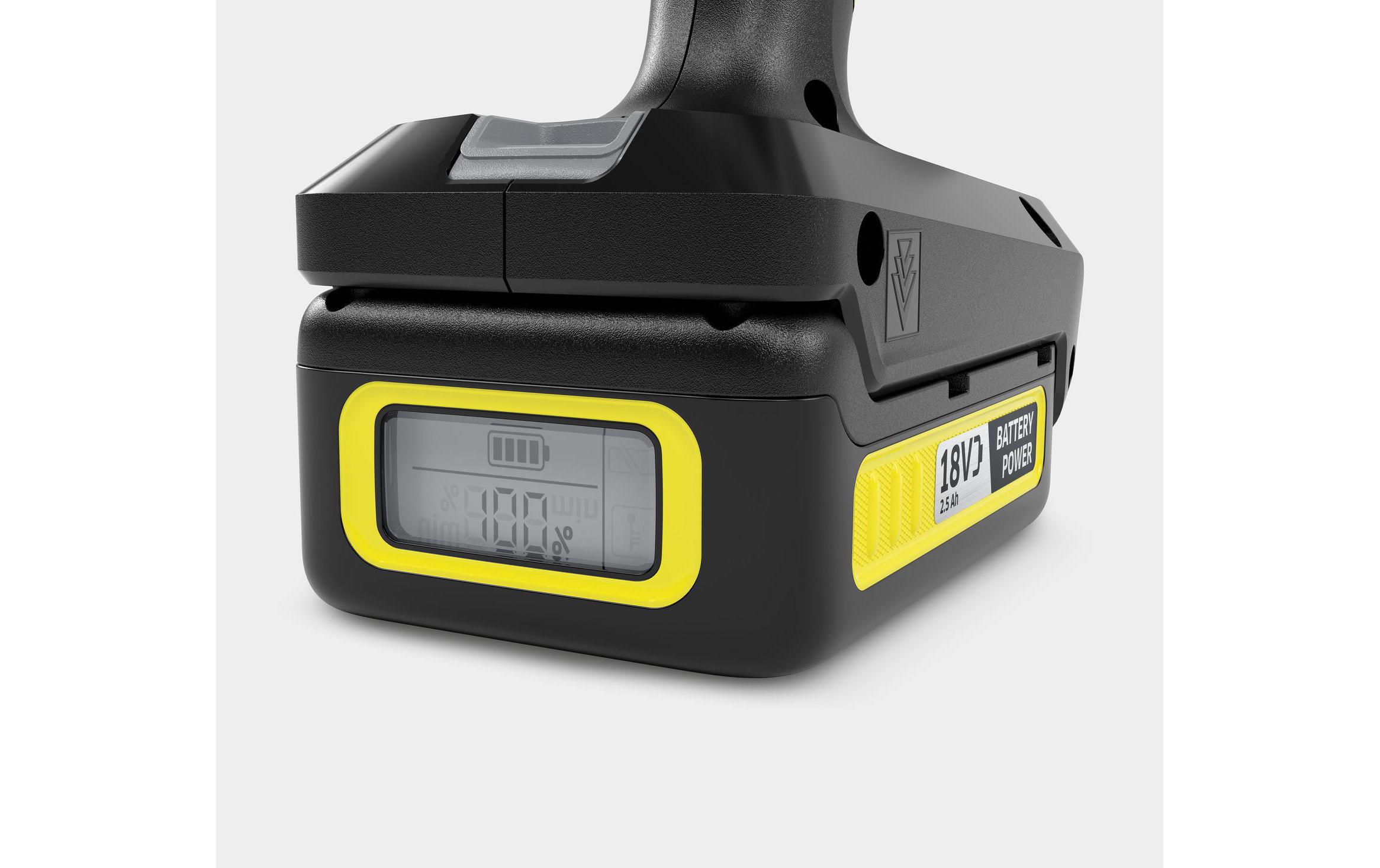 Mobiler Druckreiniger KHB 6 Battery 18 VKärcher Akku-Mitteldruckreiniger KHB 6 Battery