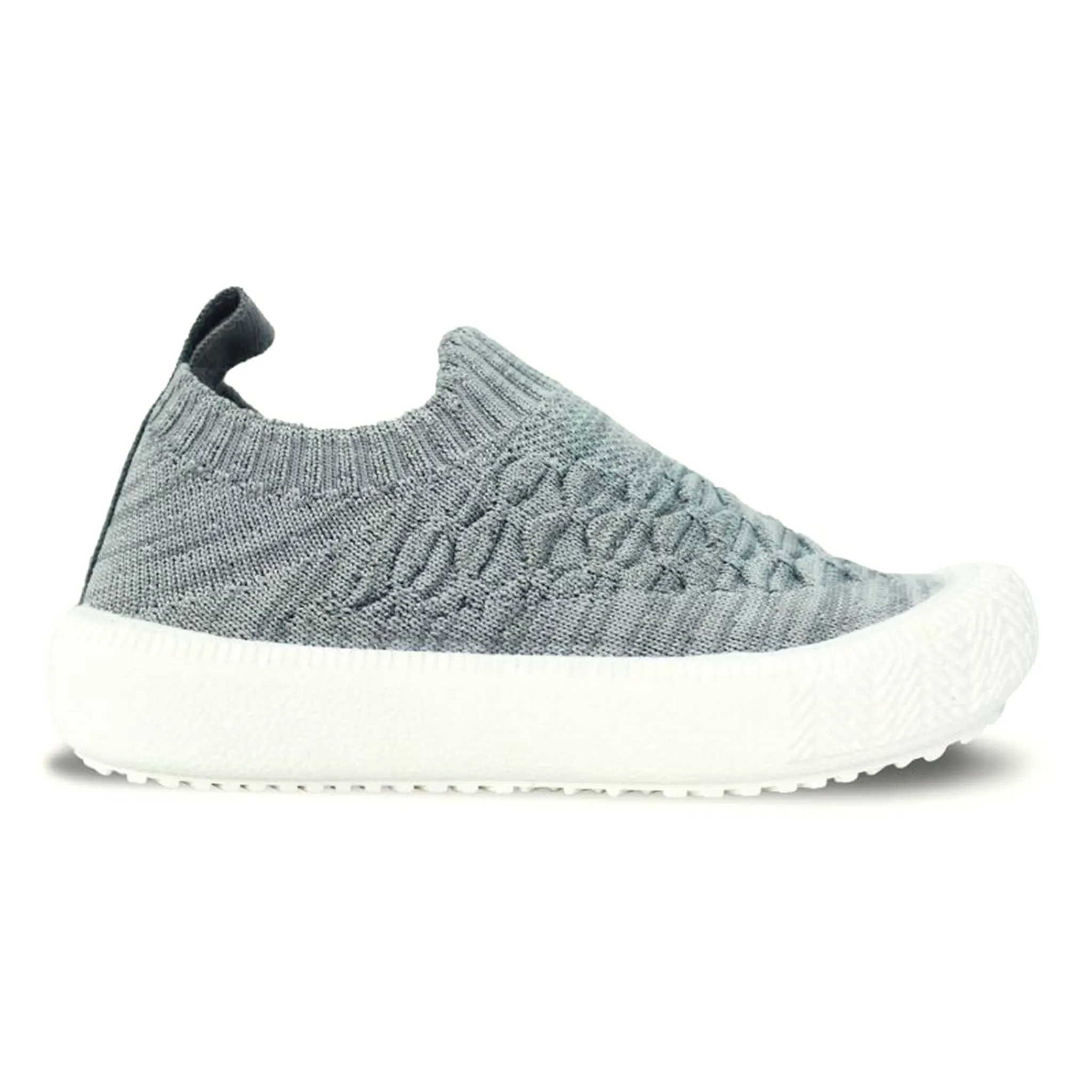 Jan & Jul Soulier Tricot Gris Pointures 5-8