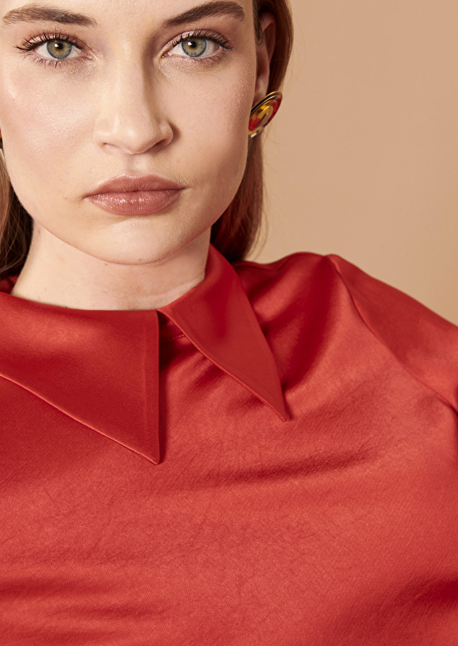 Robe Ravelrouge en satin