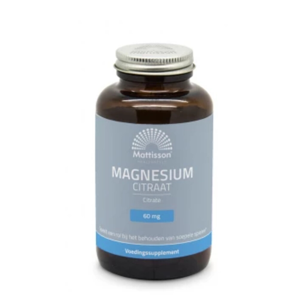 Mattisson Magnesium Citraat 180 vegacapsules