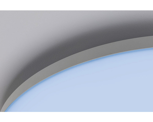 Frameloos LED-paneel, Zigbee dimbaar, 25W, 2000 lm, 3000 K, RGBW-kleurverandering, Ø 40 cm, wit
