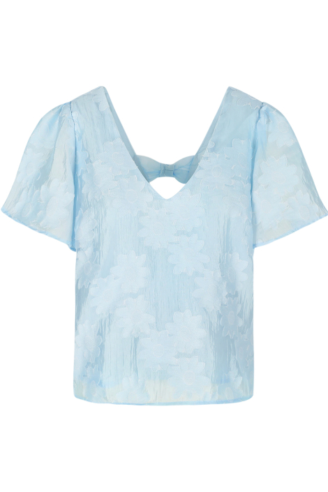 LolaLiza blauwe dames blouse