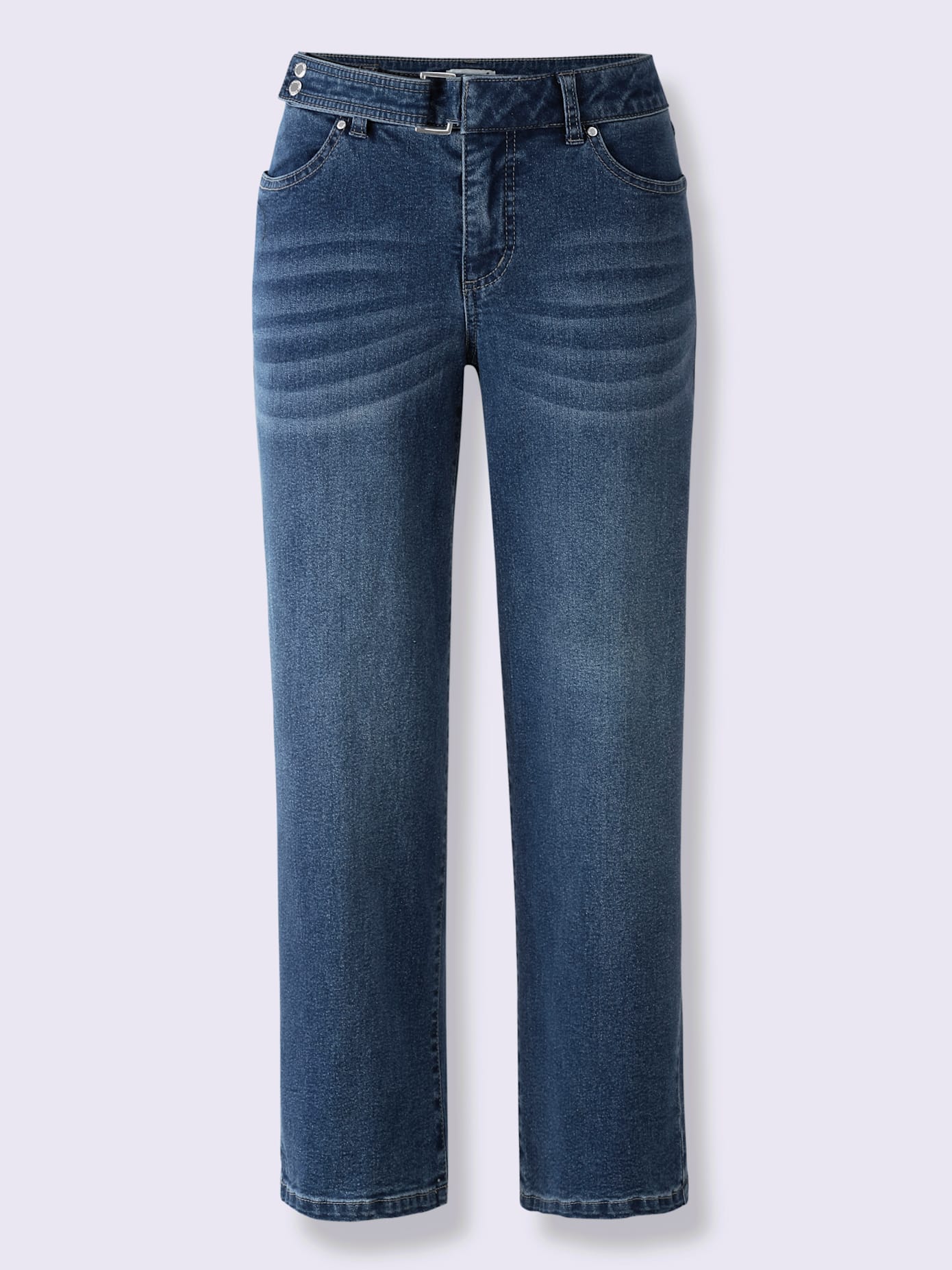 Jupe-culotte en jean qualité coton