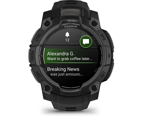 Garmin Instinct 3 AMOLED, 45mm Black
