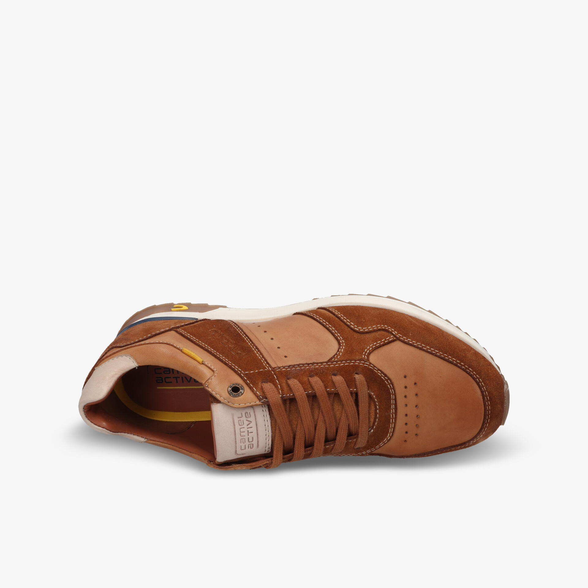 camel active Herren Schnürer cognac