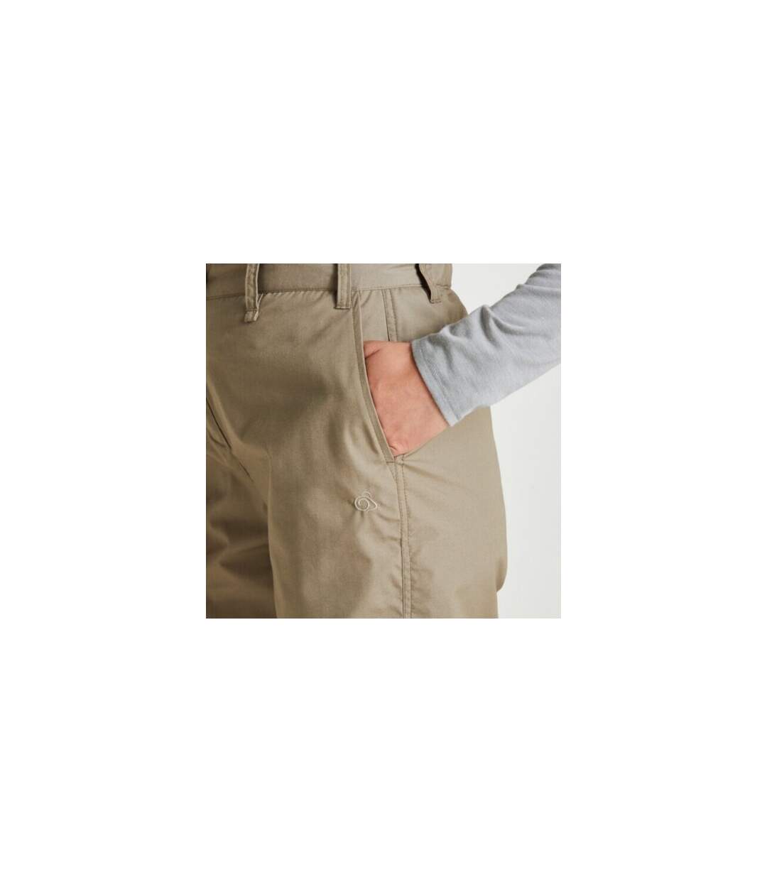 Craghoppers - Pantalon EXPERT KIWI - Femme (Beige foncé) - UTPC4523