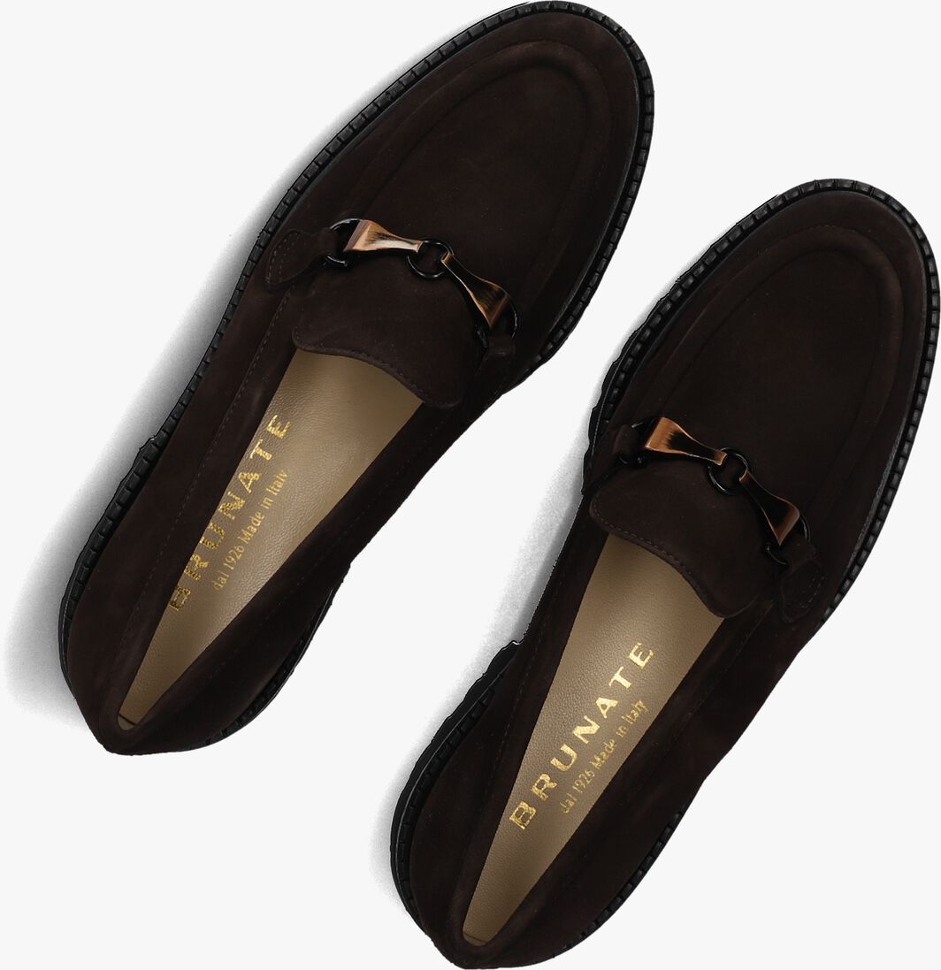 bruine brunate loafers 10768