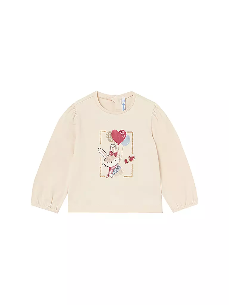 MAYORAL Baby Langarmshirt beige