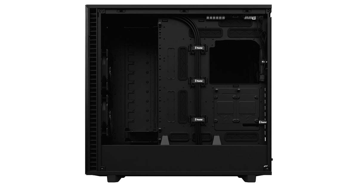 Fractal DesignDefine 7 XL big tower behuizing  (Zwart | 4x USB-A | 1x USB-C)