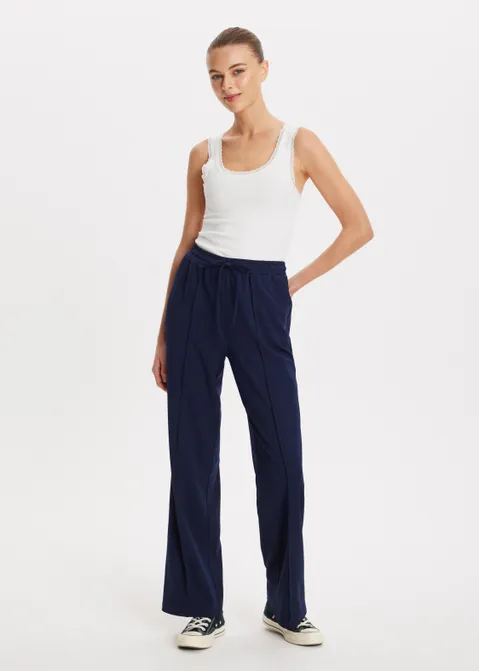 Singlet met kant off-white (WIT.O)