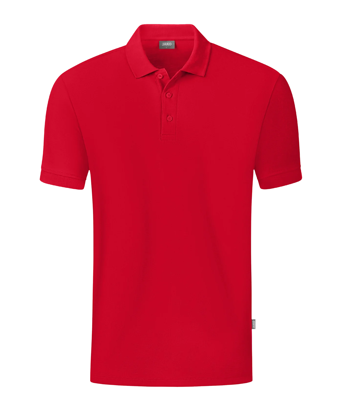JAKO Organic Polo Shirt Rot F100