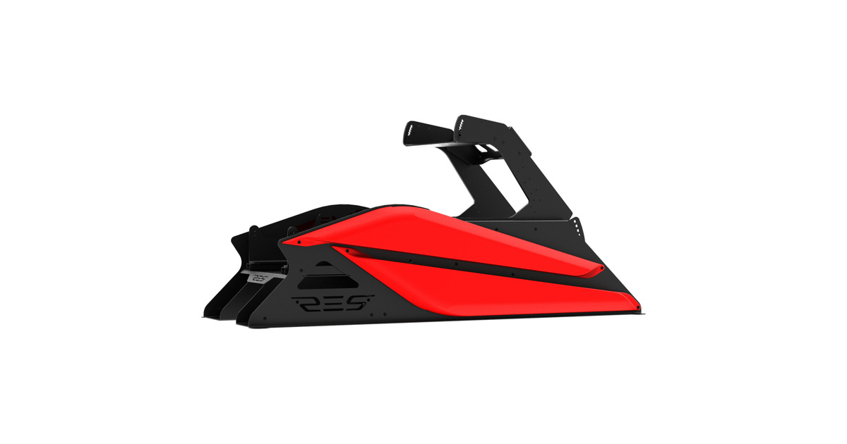 Res-TechGT Cockpit racing simulator  (Zwart/rood)