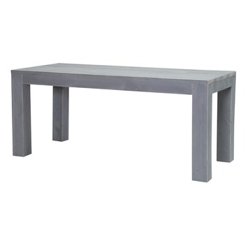 Eettafel Liefburg grijs steigerhout 76 x 180 cm